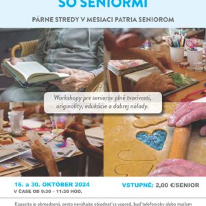 Múzejné stredy so seniormi November